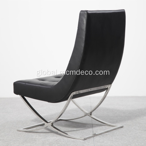 Living Room Leather Lounge Chairs High Back Club Lounge Chair Factory